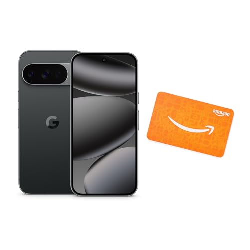 Google Pixel 10 Pro   Obsidian   128 GB with  200 Amazon Gift Card