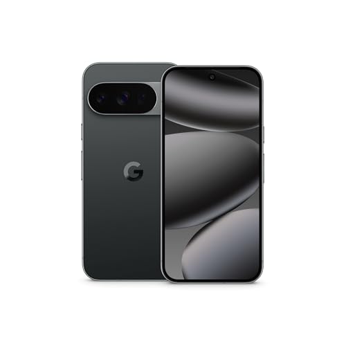 Google Pixel 10 Pro - Smartphone Android desbloqueado - Asistente Gemini AI, sistema de cámara trasera triple, batería de carga rápida de 24 horas y pantalla Super Actua de 6.3 pulgadas, obsidiana