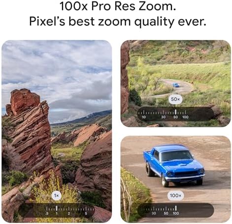 Google Pixel 10 Pro   Unlocked Android Smartphone   Gemini AI Assistant  Triple Rear Camera System  Fast Charging 24  Hour Battery  and 6 3 Super Actua Display   Obsidian   128 GB  2025 Model 