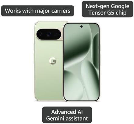 Google Pixel 10 Pro XL - Smartphone Android desbloqueado - Asistente Gemini AI, sistema de cámara trasera triple, batería de carga rápida de 24 horas y pantalla Super Actua de 6.8 pulgadas, obsidiana, 256 GB (modelo 2025)