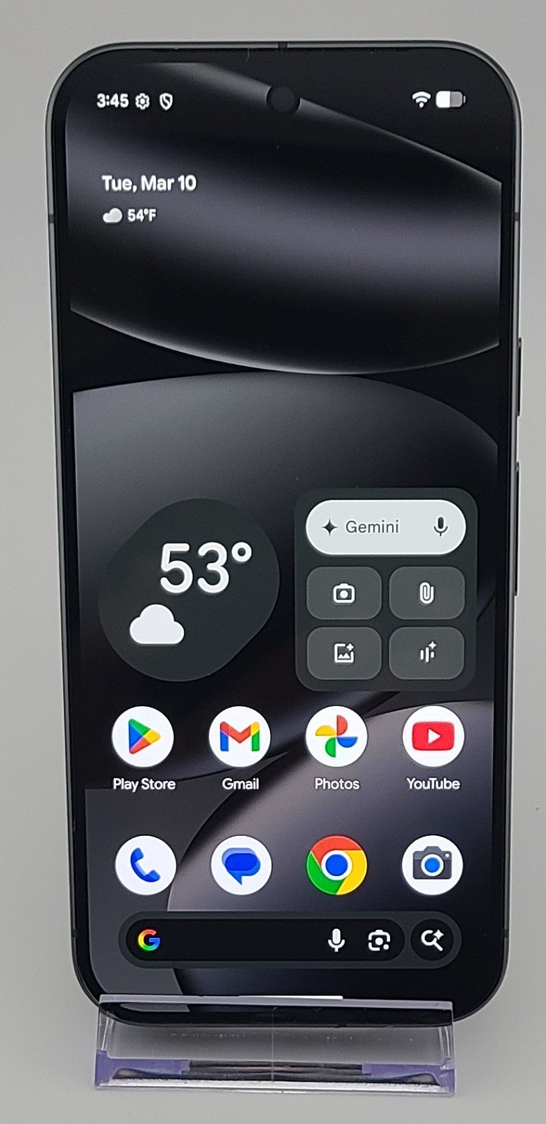 Google Pixel 10 Pro   UNLOCKED 256GB   G4QUR   Obsidian Black   VERY GOOD Cond 