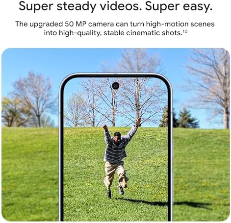 Google Pixel 10 Pro   Unlocked Android Smartphone   Gemini AI Assistant  Triple Rear Camera System  Fast Charging 24  Hour Battery  and 6 3 Super Actua Display   Jade   256 GB  2025 Model   Renewed 