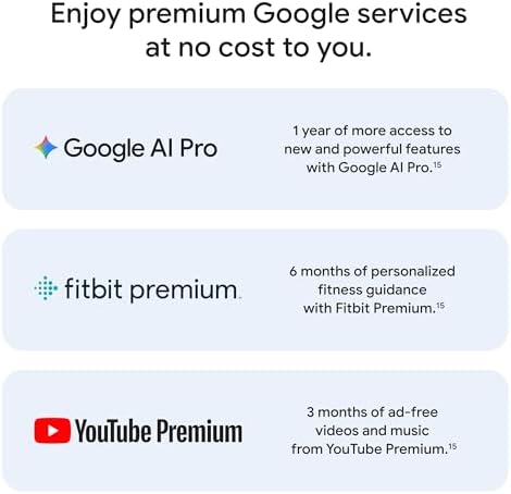 Google Pixel 10 Pro - Smartphone Android desbloqueado - Asistente Gemini AI, sistema de cámara trasera triple, batería de carga rápida de más de 24 horas y pantalla Super Actua de 6.3 pulgadas
