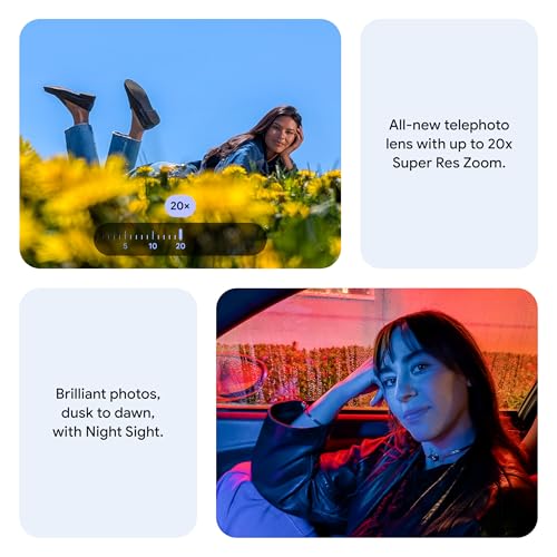 Google Pixel 10   Unlocked Android Smartphone   Gemini AI Assistant   Advanced Triple Rear Camera  Fast Charging 24  Hour Battery  and 6 3 Actua Display   Obsidian   256 GB  2025 Model 