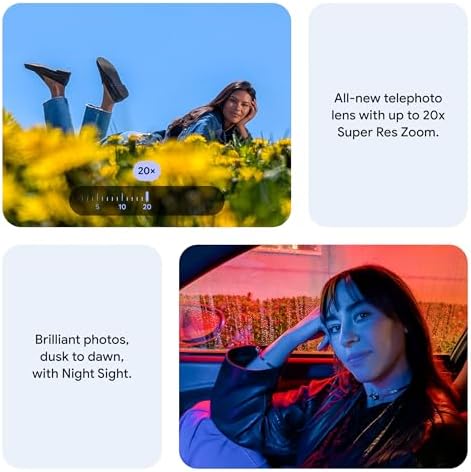 Google Pixel 10   Unlocked Android Smartphone   Gemini AI Assistant   Advanced Triple Rear Camera  Fast Charging 24  Hour Battery  and 6 3 Actua Display   Indigo   256 GB  2025 Model 