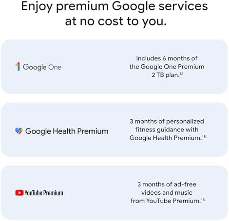 Google Pixel 10   Unlocked Android Smartphone with Gemini  Your Google AI Assistant   Advanced Triple Rear Camera  Fast Charging 24  Hour Battery  and 6 3 Actua Display   Obsidian   128 GB