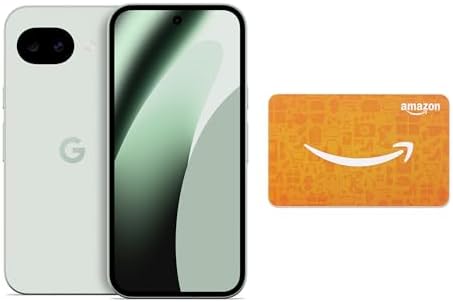 Google Pixel 10a   Obsidian   256 GB with  100 Amazon Gift Card