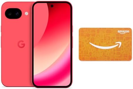 Google Pixel 10a   Obsidian   128 GB with  100 Amazon Gift Card