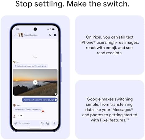 Google Pixel 10a - Smartphone Android desbloqueado - 7 años de caídas de píxeles, batería de más de 30 horas, entrenador de cámara, Gemini Live, diseño duradero, pantalla de llamada, detección de accidentes de coche, obsidiana, 128 GB (modelo 2026)