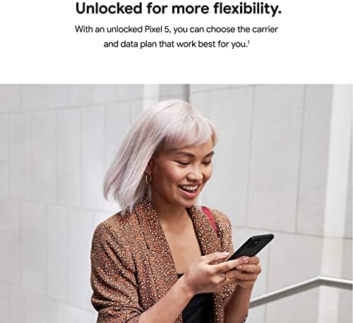 Google Pixel 5  US Version  128GB  Sorta Sage   Unlocked  Renewed