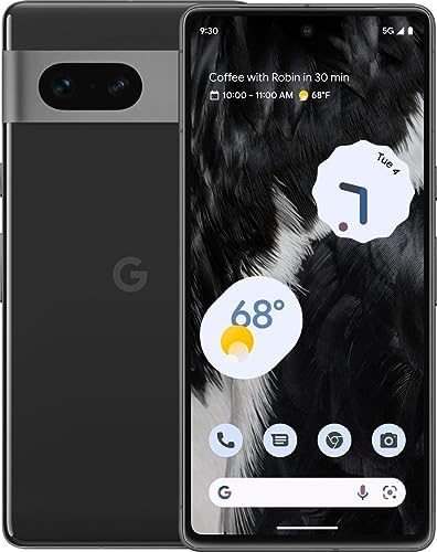Google Pixel 7 128GB 5G Smartphone   Unlocked for All Carriers   US Version    Obsidian 
