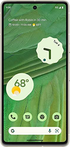 Google Pixel 7 5G  US Version  128GB  Lemongrass   Unlocked  Renewed 