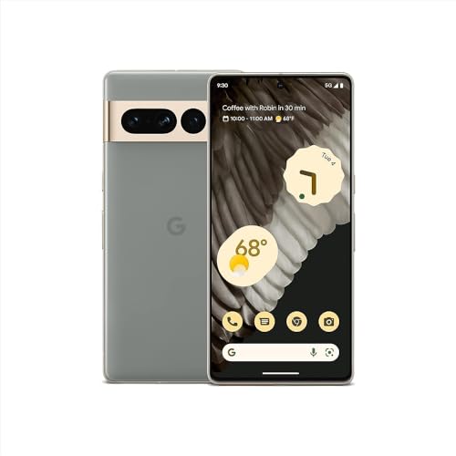 Google Pixel 7 Pro 5G  US Version  128GB  Hazel   Unlocked  Renewed 