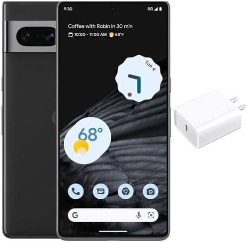 Google Pixel 7 Pro 5G  US Version  128GB  Obsidian   Unlocked  Renewed 