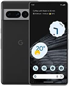 Google Pixel 7 Pro   5G Android Phone   128Gb Storage   12 Gb Memory   Verizon Locked   Smartphone with Wide Angle Lens and Periscope Zoom   24 Hour Battery   Obsidian