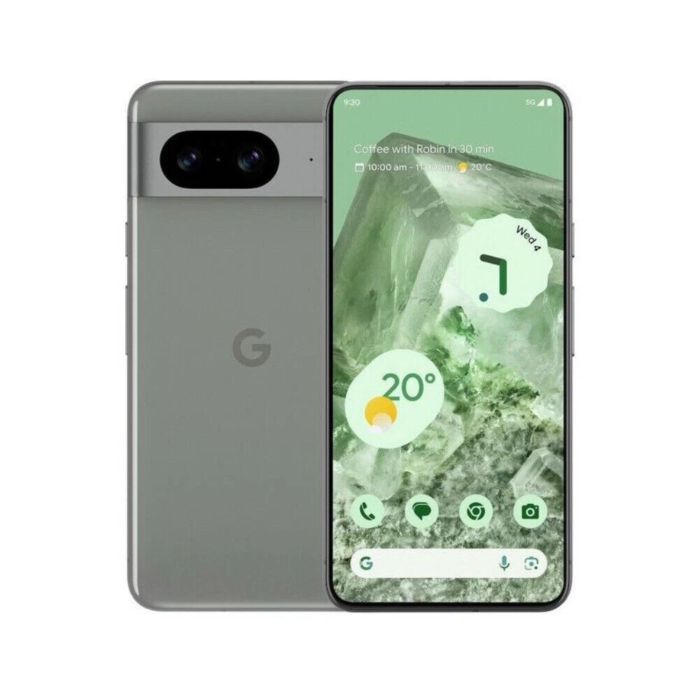 Google Pixel 8 128GB Hazel   Network Unlocked   MORE   Good