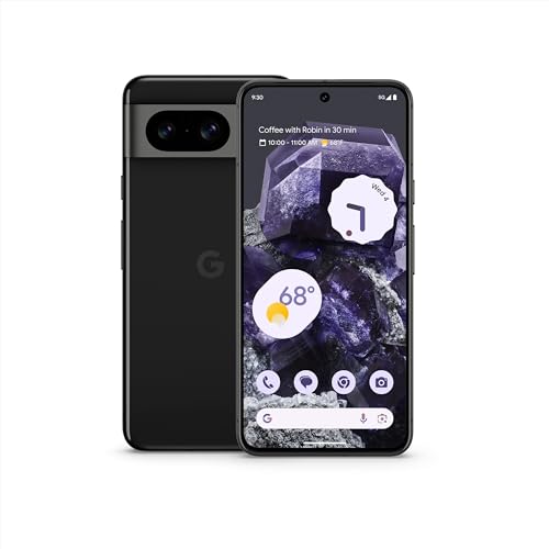 Google Pixel 8 5G US Version  128 GB Obsidian   Unlocked  Renewed 