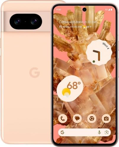 Google Pixel 8 5G US Version  128 GB Hazel   Unlocked  Renewed 