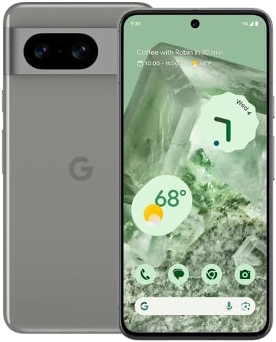 Google Pixel 8 5G US Version  128 GB Obsidian   Unlocked  Renewed 