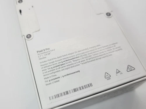Google Pixel 8 Pro 128 GB 256 GB 6.7" Smartphone original desbloqueado Nuevo sellado