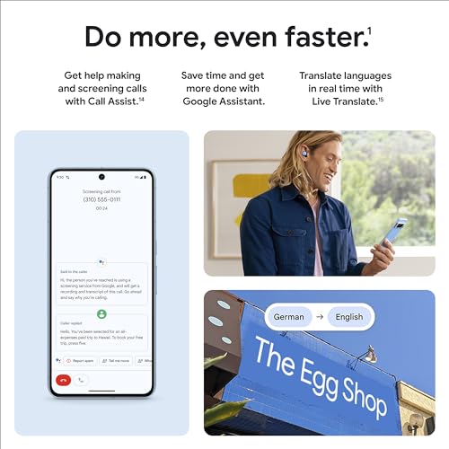 Google Pixel 8 Pro Fully Unlocked White 128 GB 6 7 in Screen Grade A Porcelain Renewed