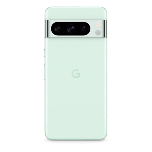 Google Pixel 8 Pro   Unlocked Android Smartphone with Telephoto Lens and Super Actua Display   24 Hour Battery   Mint   128 GB