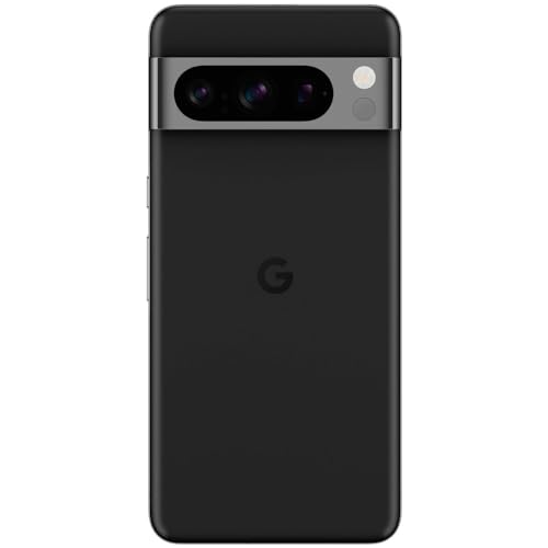 Google Pixel 8 Pro  128GB Fully Unlocked Black  Renewed 