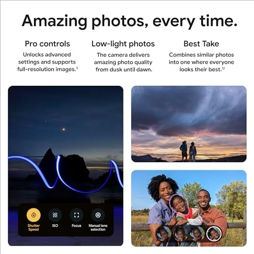 Google Pixel 8 Pro   Unlocked Android Smartphone with Telephoto Lens and Super Actua Display   24 Hour Battery   Bay   128 GB