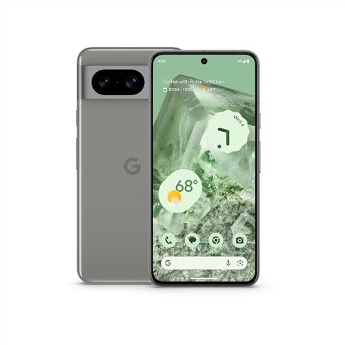 Google Pixel 8   Unlocked Android Smartphone with Advanced Pixel Camera  24 Hour Battery  and Powerful Security   Hazel   256 GB