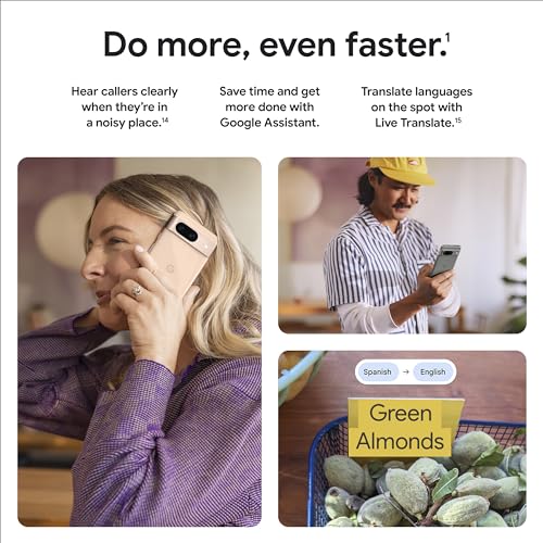 Google Pixel 8   Unlocked Android Smartphone with Advanced Pixel Camera  24 Hour Battery  and Powerful Security   Hazel   256 GB