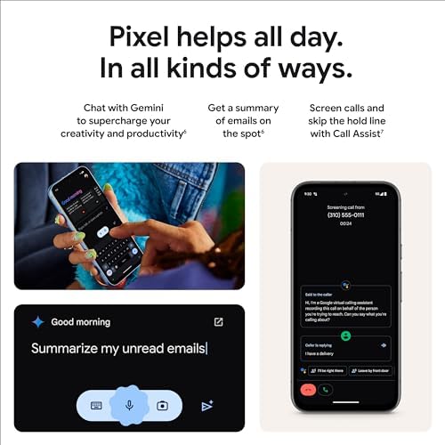Google Pixel 8a 5G  256GB  8GB  6 1  Tensor G3 4nm  Android 14 US Model Unlocked  Obsidian   Renewed 