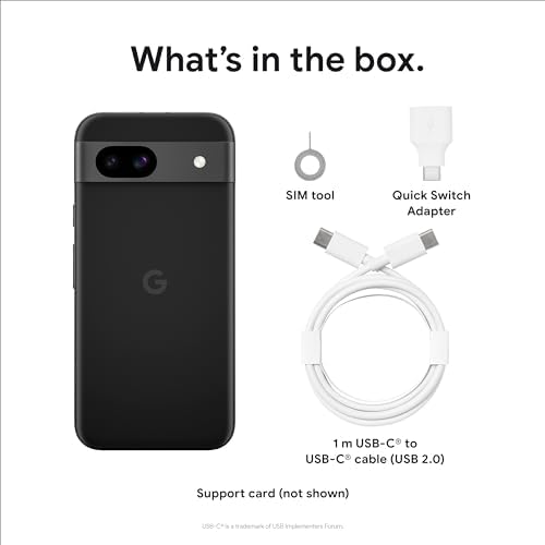 Google Pixel 8a   Unlocked Android Phone with Google AI  Advanced Pixel Camera and 24 Hour Battery   Porcelain   128 GB