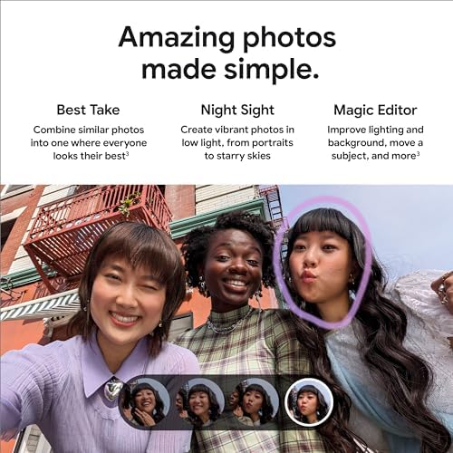 Google Pixel 8a   Unlocked Android Phone with Google AI  Advanced Pixel Camera and 24 Hour Battery   Porcelain   128 GB