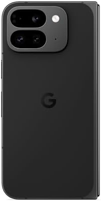 Google Pixel 9 Pro Fold   Unlocked Android Smartphone with Gemini   Advanced Triple Rear Camera System   Foldable Display   Hands Free Video   Obsidian   256 GB  Renewed 