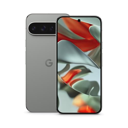 Google Pixel 9 Pro XL   Unlocked Android Smartphone with Gemini  Triple Rear Camera System  24 Hour Battery  and 6 8 Super Actua Display   Hazel   128 GB