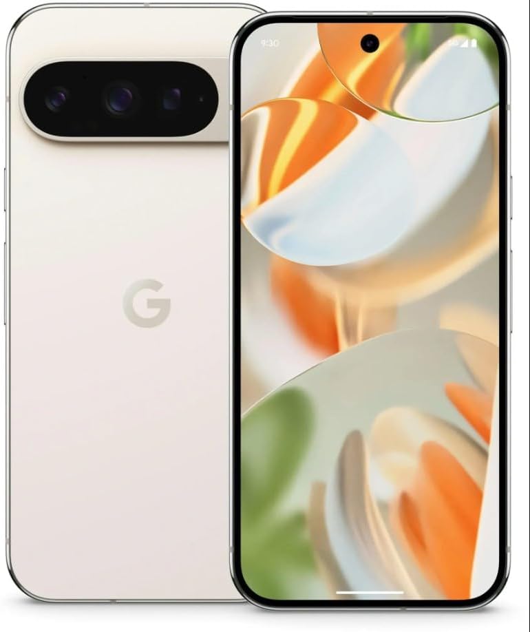 Google Pixel 9 Pro XL 5G  256GB  16GB  6 8 120Hz OLED  50MP 8K Camera  Tensor G4 Octa core  Android 14  Fully Unlocked for Verizon  T Mobile  AT&T  Global 4G  Renewed  w/ Fast Charger  Rose Quartz