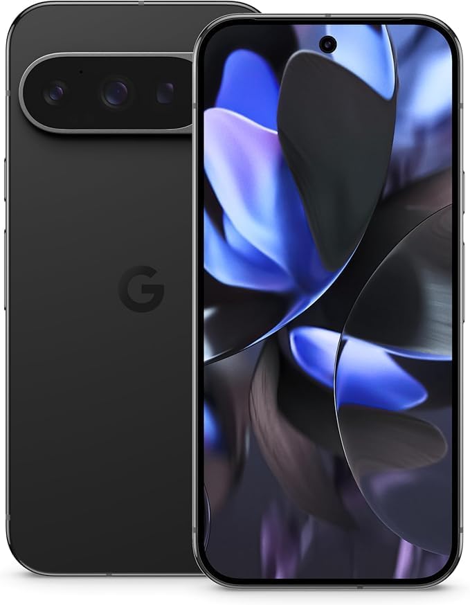 Google Pixel 9 Pro XL 5G  256GB  16GB  6 8 120Hz OLED  50MP 8K Camera  Tensor G4 Octa core  Android 14  Fully Unlocked for Verizon  T Mobile  AT&T  Global 4G LTE   Obsidian  Renewed 