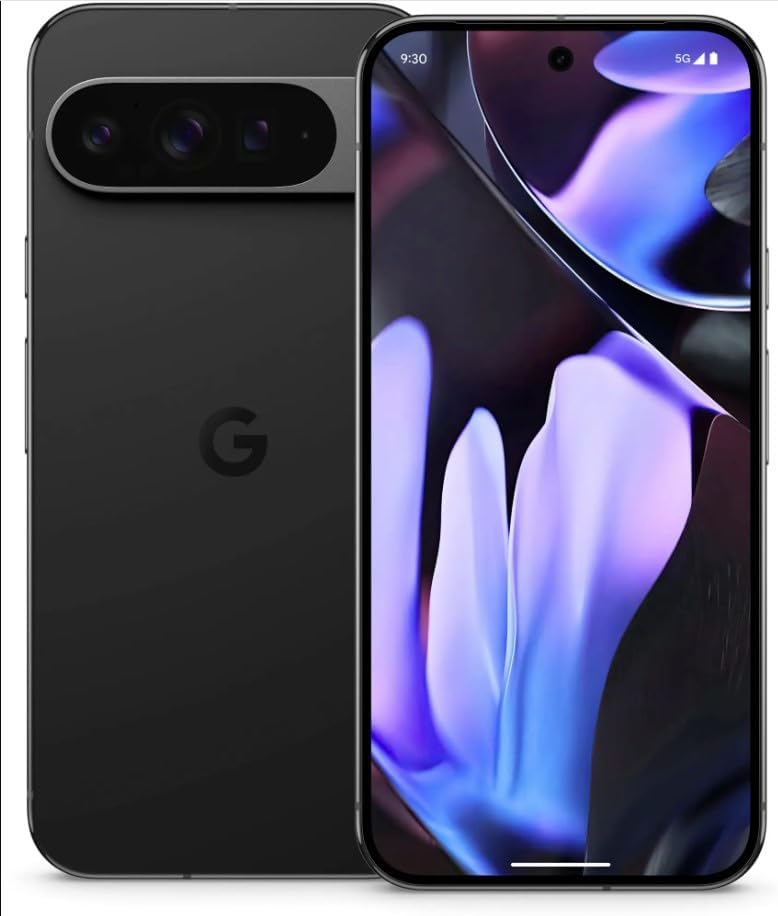 Google Pixel 9 Pro XL - Smartphone Android desbloqueado con Gemini, sistema de cámara trasera triple, batería de 24 horas y pantalla Super Actua de 6.8 pulgadas, color avellana, 128 GB (renovado)