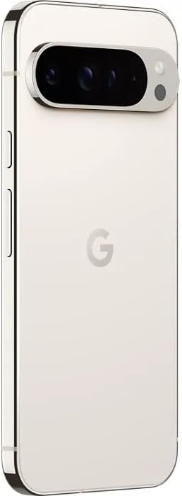 Google Pixel 9 Pro   Unlocked Android Smartphone with Gemini  Triple Rear Camera System  24 Hour Battery  and 6 3 Super Actua Display   Porcelain   256 GB  Renewed 