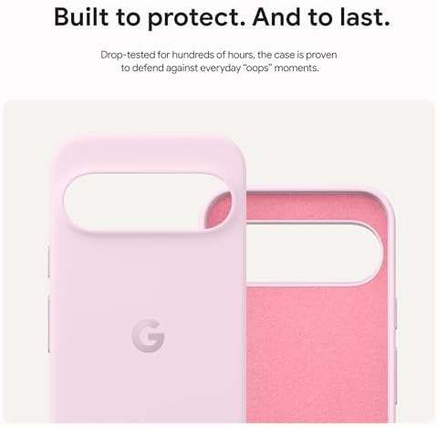 Google Pixel 9   9 Pro Case   Android Phone Case   Durable Protection   Stain Resistant Silicone   Slim Design   Porcelain