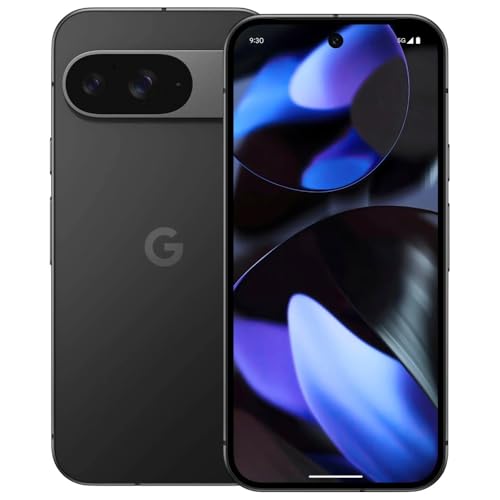 Google Pixel 9   Unlocked Android Smartphone with Gemini  24 Hour Battery  Advanced Camera  and 6 3 Actua Display   Obsidian   128 GB  Renewed