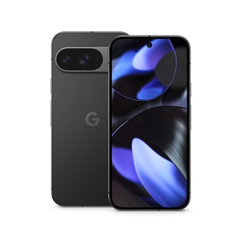 Google Pixel 9   Unlocked Android Smartphone with Gemini  24 Hour Battery  Advanced Camera  and 6 3 Actua Display   Obsidian   128 GB  Renewed 