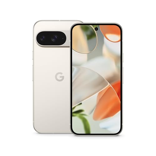 Google Pixel 9   Unlocked Android Smartphone with Gemini  24 Hour Battery  Advanced Camera  and 6 3 Actua Display   Porcelain   128 GB