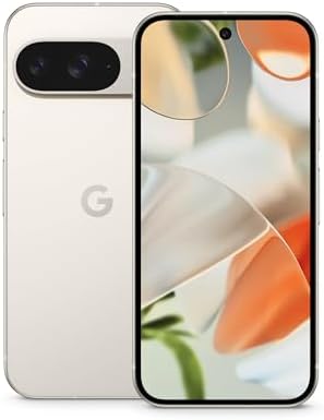 Google Pixel 9   Unlocked Android Smartphone with Gemini  24 Hour Battery  Advanced Camera  and 6 3 Actua Display   Porcelain   128 GB