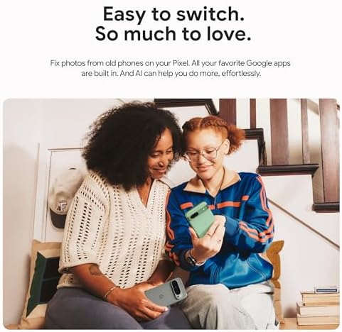 Google Pixel 9   Unlocked Android Smartphone with Gemini  24 Hour Battery  Advanced Camera  and 6 3 Actua Display   Porcelain   128 GB