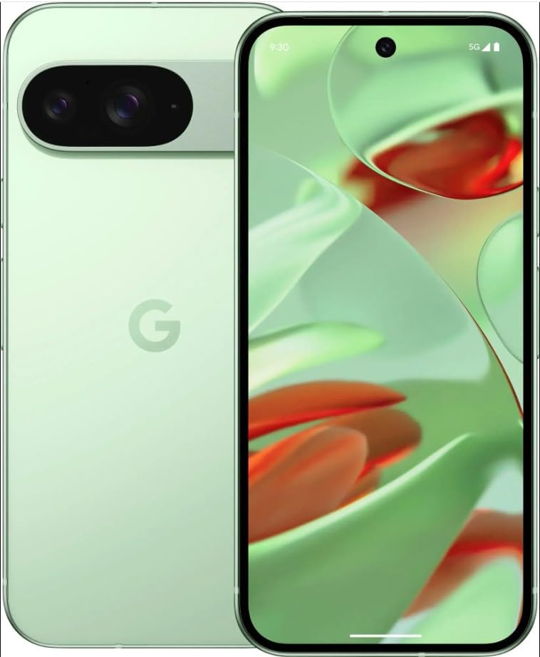 Google Pixel 9   Unlocked Android Smartphone with Gemini  24 Hour Battery  Advanced Camera  and 6 3 Actua Display   Obsidian   128 GB  Renewed 