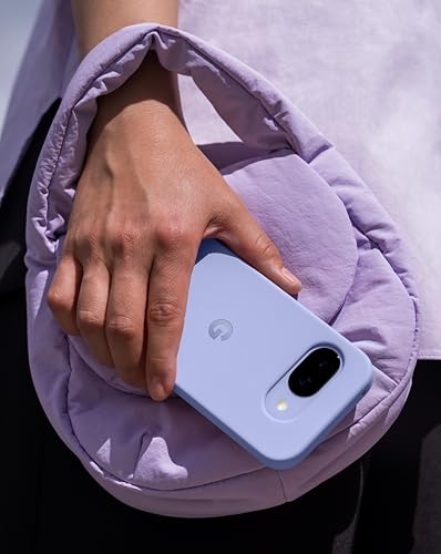 Google Pixel 9a Case   Durable Protection   Stain Resistant Silicone   Android Phone Case   Iris