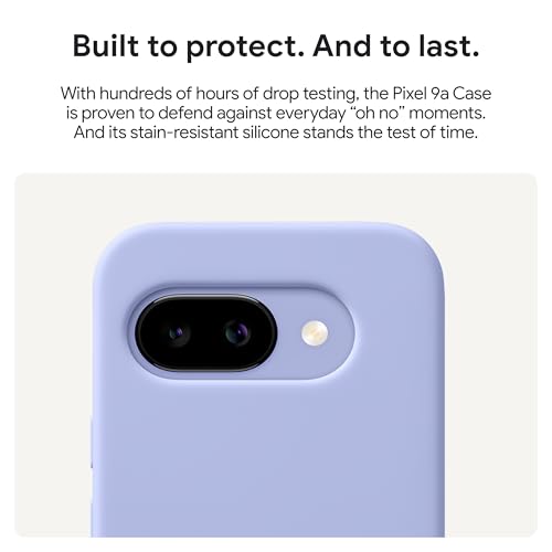 Google Pixel 9a Case Durable Protection Stain Resistant Silicone Android Phone Case Iris