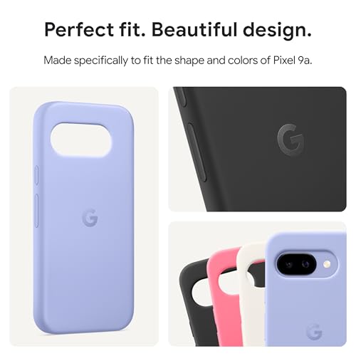 Google Pixel 9a Case Durable Protection Stain Resistant Silicone Android Phone Case Iris
