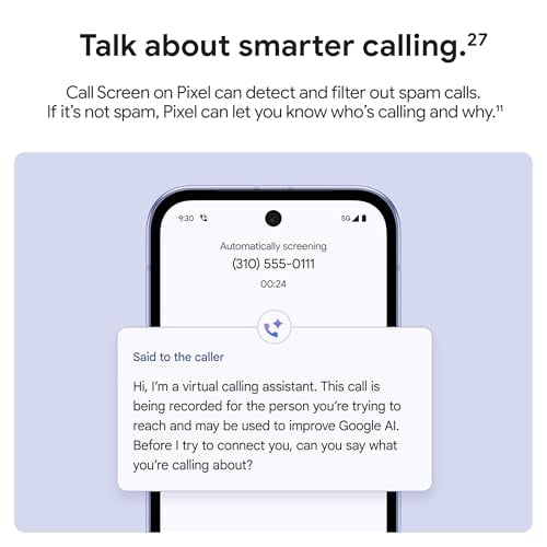 Google Pixel 9a GA09564 Unlocked 128GB Iris